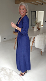ÉLAN SOIRÉE maxi dress navy
