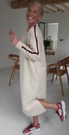 TILLY maxi sweatshirt dress beige