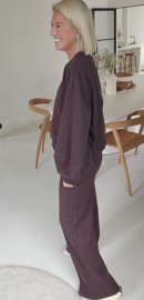 PERFECT sweatshirt chocolat