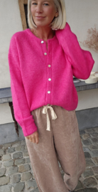 LIESJE cardigan fuschia