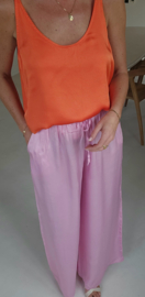 FRANCES satin top orange