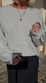 BASIC sweatshirt mêlee grey
