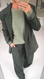 COLETTE suit blazer dark khaki