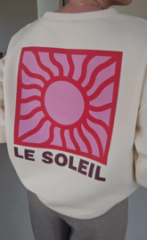 LE SOLEIL sweatshirt cream