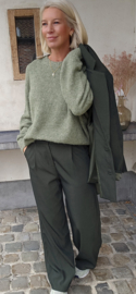 BEZIERS soft knit olive