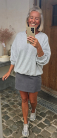 HAPPY IN A MILLION LITTLE WAYS sweatshirt grey