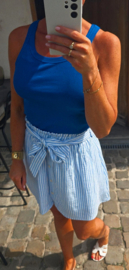 BASIC cotton top royal blue