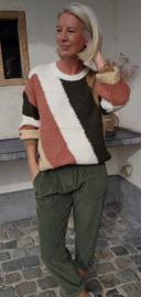 RAINBOW soft knit khaki