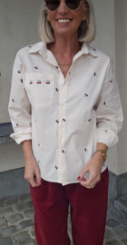 CHERRY cotton shirt