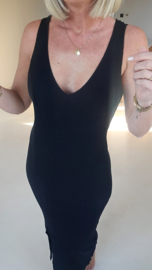 COLIA knit dress black