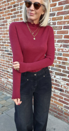 SOFTIE softest longsleeve burgundy