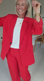 CECILIA suit pants red