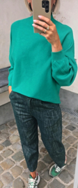 IRA soft crewneck knit green