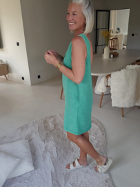 THE PERFECT JEANS 2 sleeveless dress green