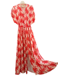 VITTORIA palmtree maxi dress