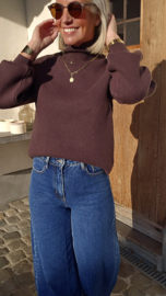 IRA winter petite soft knit chocolat