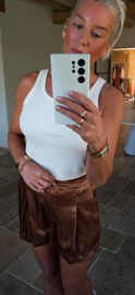 BASIC cotton top beige