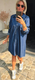DANA jeans dress blue