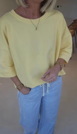 PALMA sweatshirt yellow