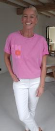 NO BAD DAYS T-shirt pink