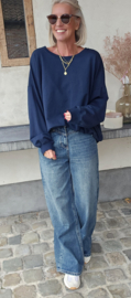 BEA cotton sweatshirt navy