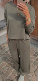 MAYBRITT jogger set khaki