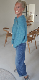 BEZIERS soft knit teal