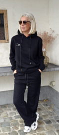 LOENA jogger set black