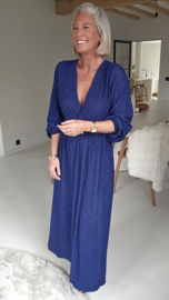 ÉLAN SOIRÉE maxi dress navy