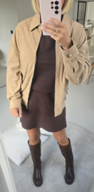 ANGIE corduroy jacket camel