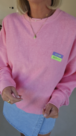 YOU CAN terry sweatshirt pink