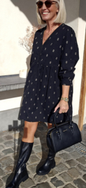 WAVA cotton dress black