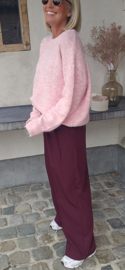 BEZIERS soft knit mêlee pink