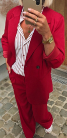 LINDA striped shirt terra