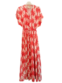 VITTORIA palmtree maxi dress