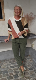 RAINBOW soft knit khaki