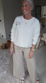 ESPRESSO MARTINI sweatshirt white