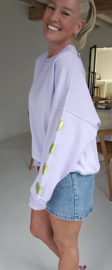 VALENTINE sweatshirt lilac