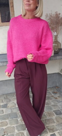 BEZIERS soft knit fuschia