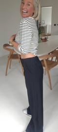 BENEDICTE loose wide leg pants black