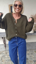 LIESJE cardigan khaki