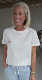 COFFEE LOVER T-shirt white