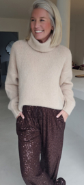 CHARLINE turleneck knit beige