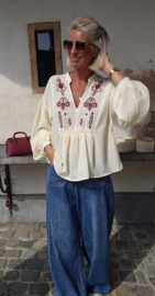 KYRA cotton blouse
