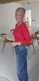 MILIA basic knit red