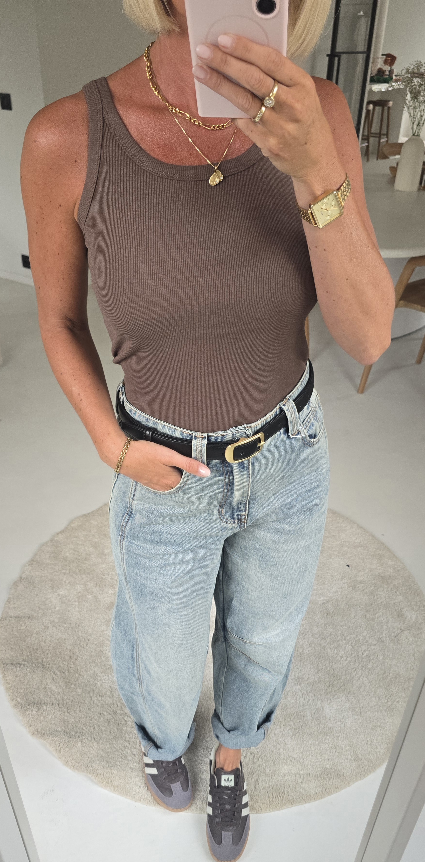BASIC cotton top coffee