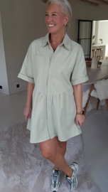 JULIA shirt dress mint