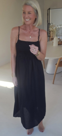SANDRIN smock dress black