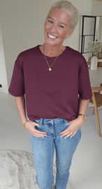 JOJO T-shirt burgundy