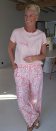 SIMKA viscose pants pink